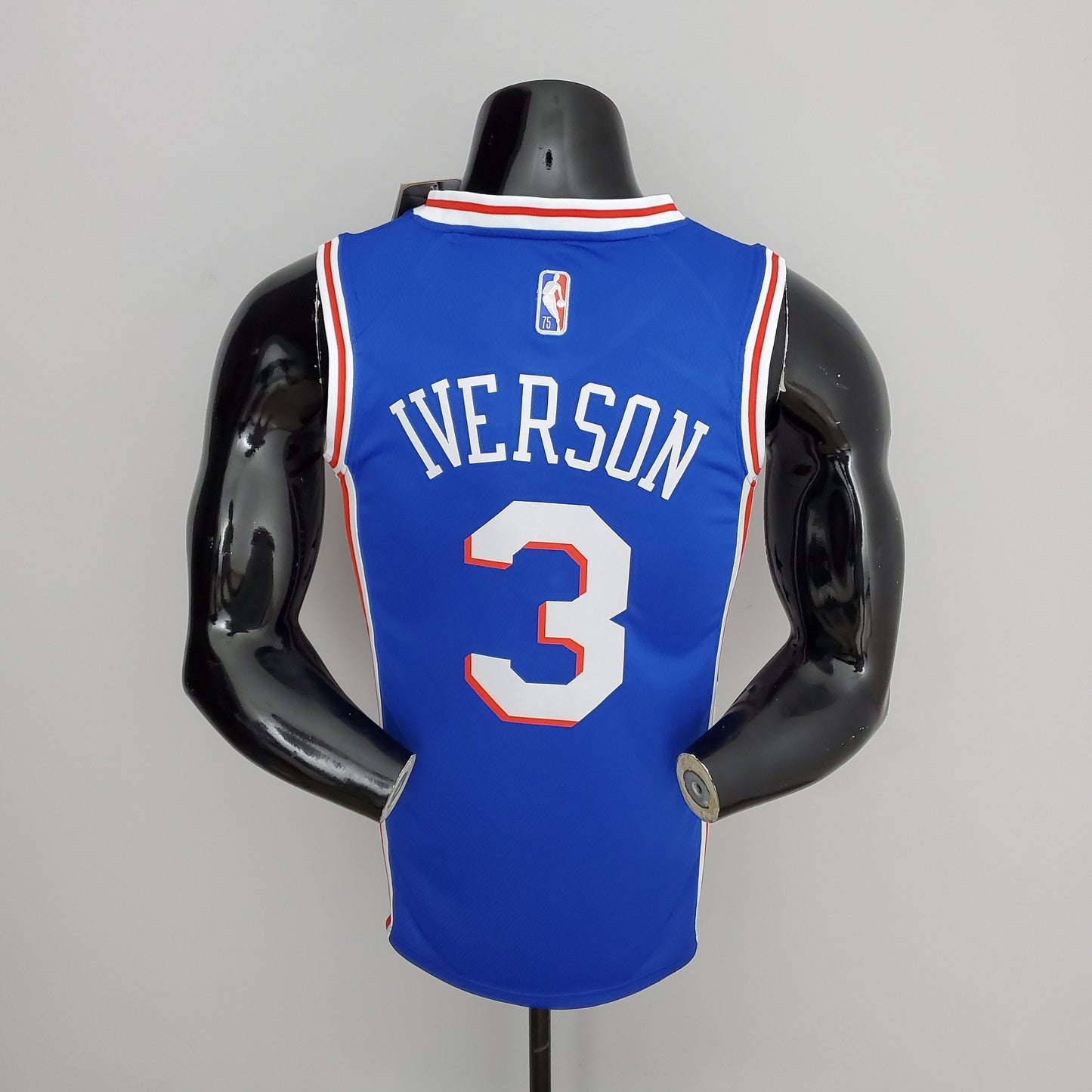 Philadelphia 76ers Blue Jersey #3 Allen Iverson