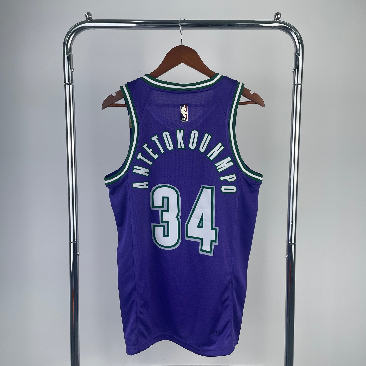 Milwaukee Bucks Purple Jersey 2023 #34 Giannis Antetokounmpo