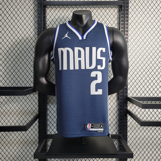 Dallas Mavericks Classic Edition Dark Blue Swingman Jersey #2 Kyrie Irving