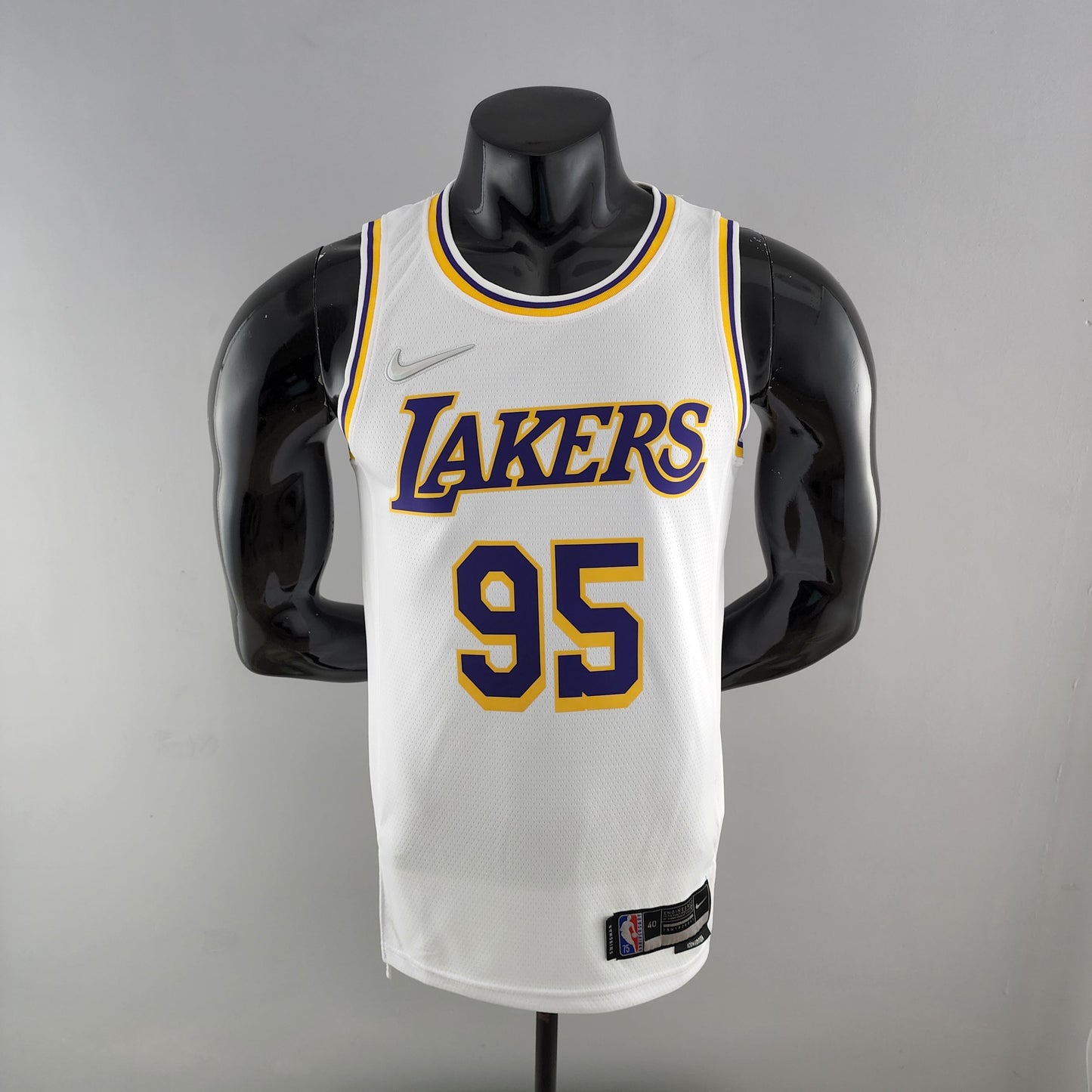 Los Angeles Lakers White Jersey #95 Juan Toscano-Anderson