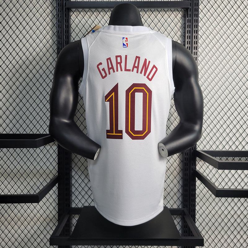 Cleveland Cavaliers Classic Edition White Swingman Jersey #10 Darius Garland