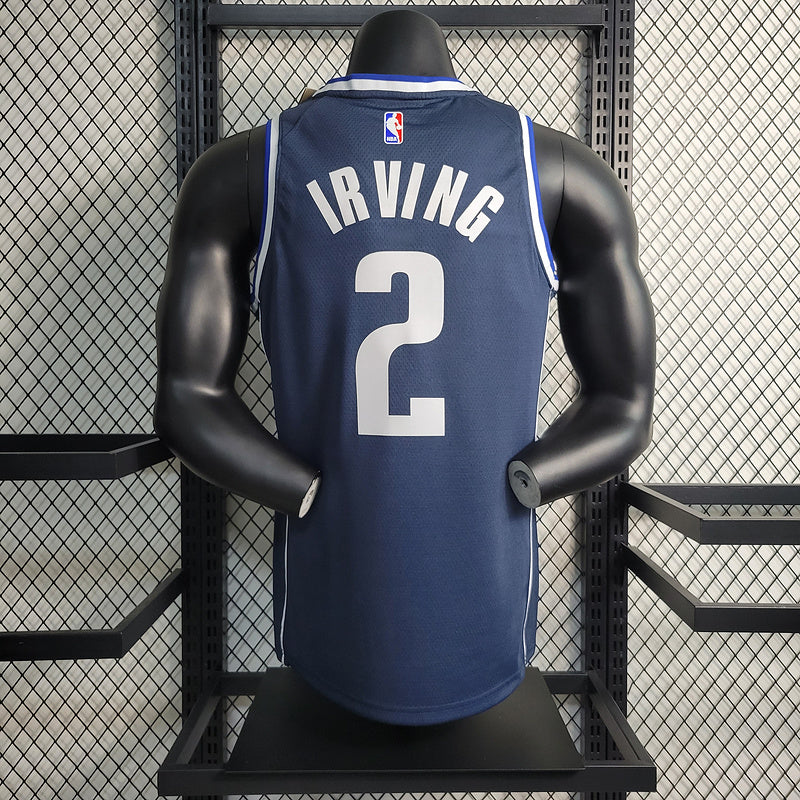 Dallas Mavericks Classic Edition Dark Blue Swingman Jersey #2 Kyrie Irving