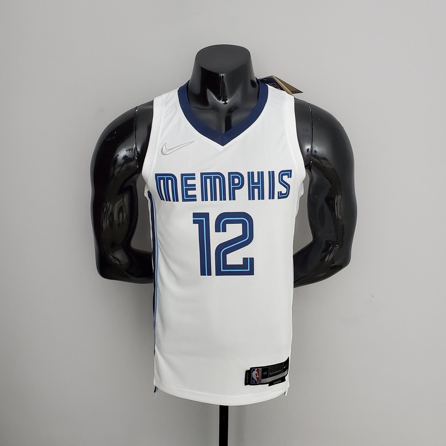 Memphis Grizzlies White Jersey #12 Ja Morant