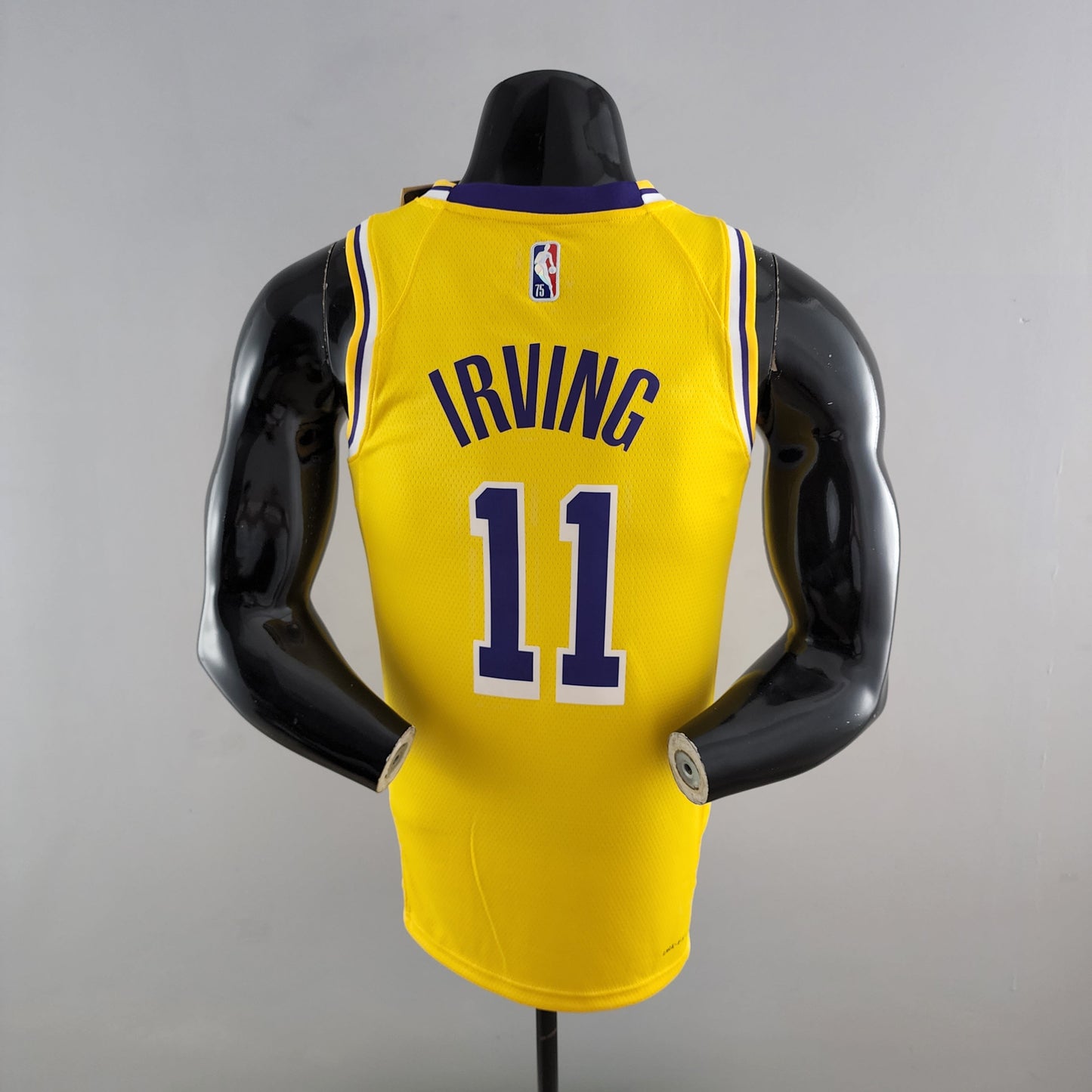 Los Angeles Lakers Yellow Jersey #11 Kyrie Irving