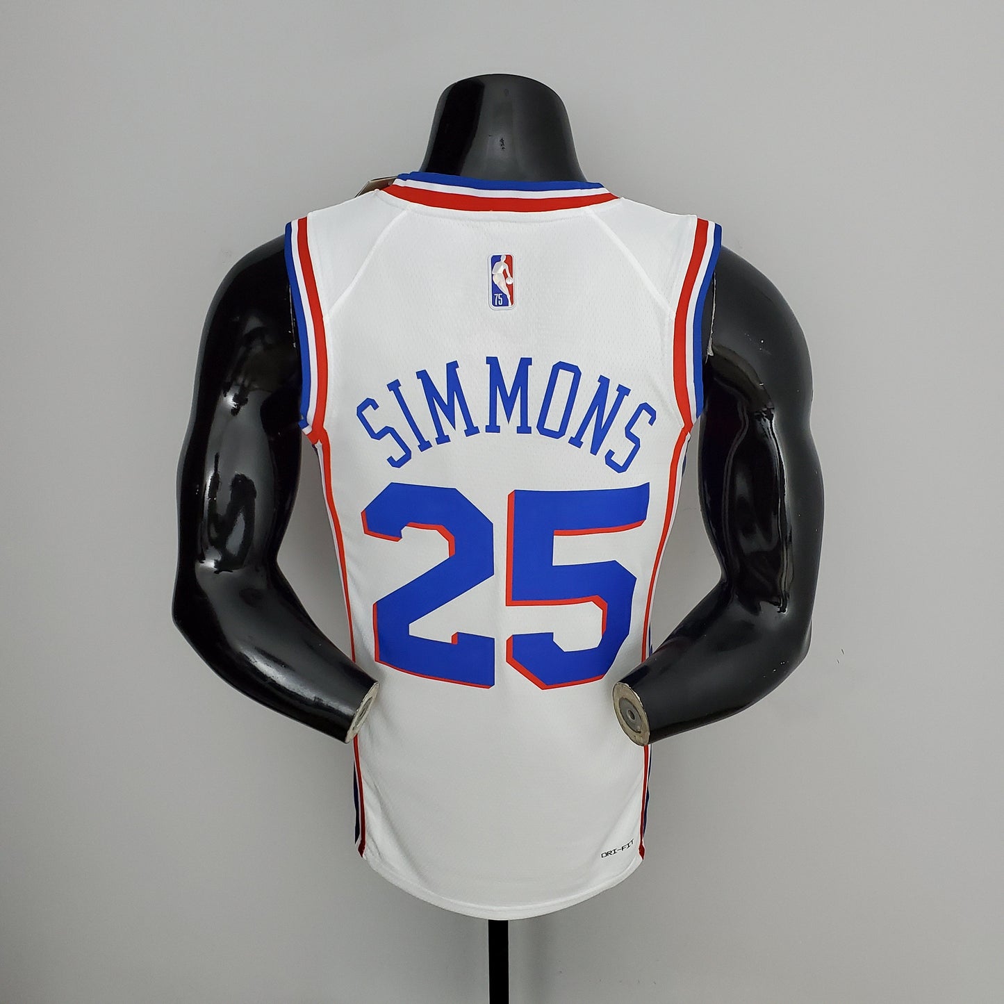 Philadelphia 76ers White Jersey #25 Ben Simmons