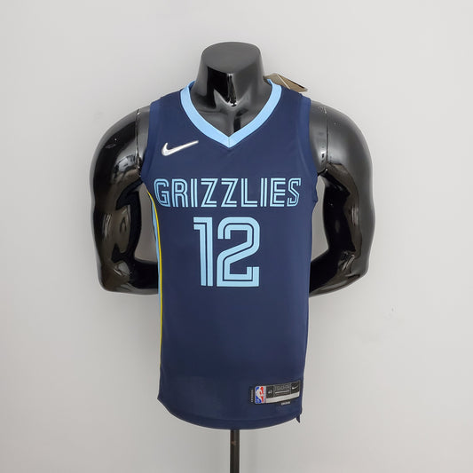 Memphis Grizzlies Blue Jersey #12 Ja Morant