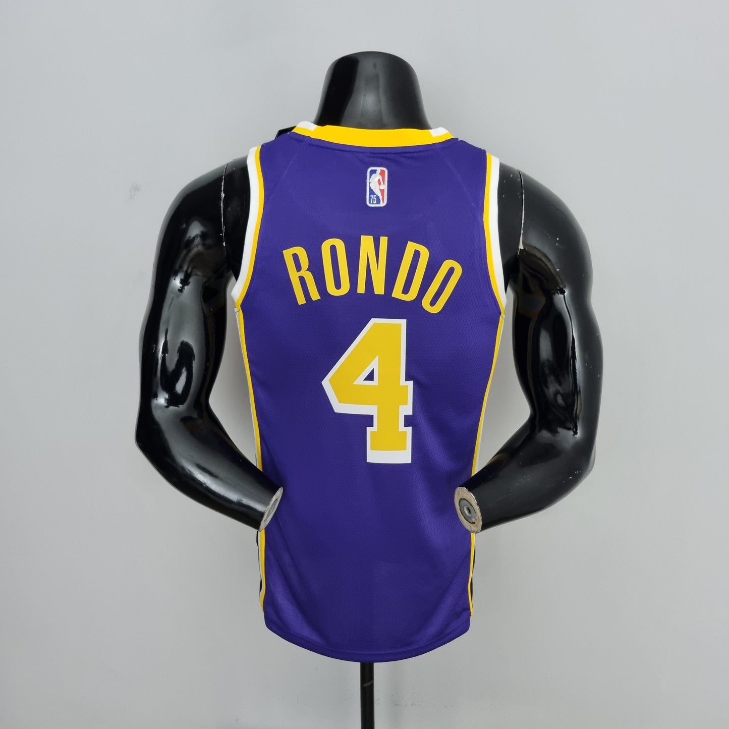 Los Angeles Lakers Purple Jersey #4 Rajon Rondo