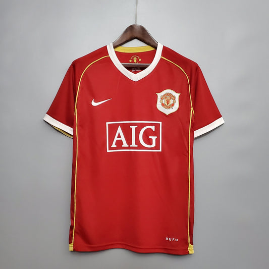 Retro Manchester United Home Kit 06/07