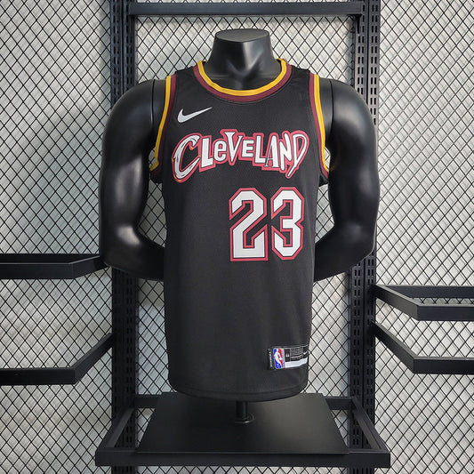 Cleveland Cavaliers Classic Edition Black Swingman Jersey #23 LeBron James