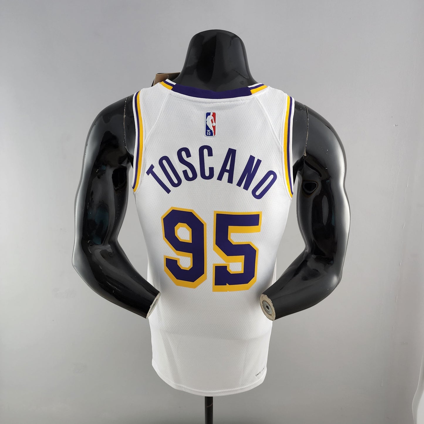 Los Angeles Lakers White Jersey #95 Juan Toscano-Anderson