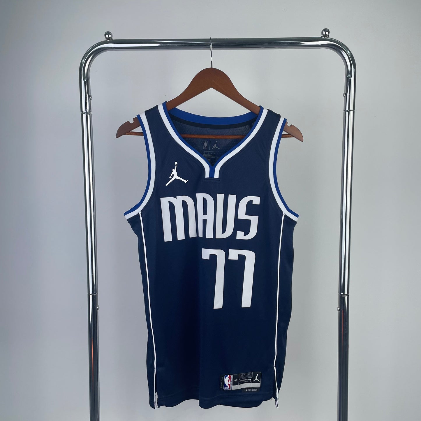 Dallas Mavericks Navy Jersey #77 Luka Doncic