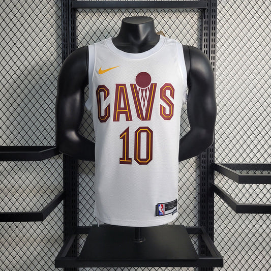 Cleveland Cavaliers Classic Edition White Swingman Jersey #10 Darius Garland