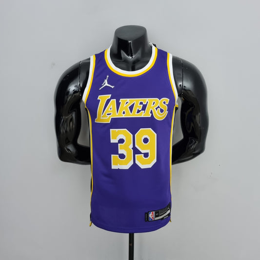 Los Angeles Lakers Purple Jersey #39 Dwight Howard