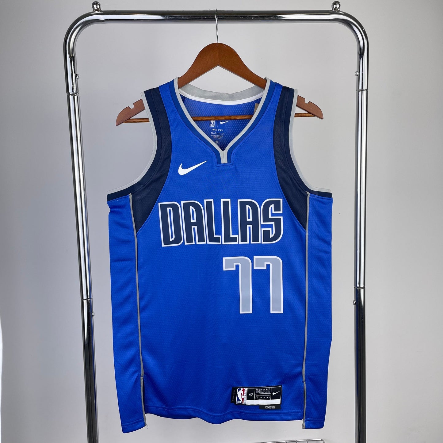 Dallas Mavericks Blue Jersey #77 Luka Doncic