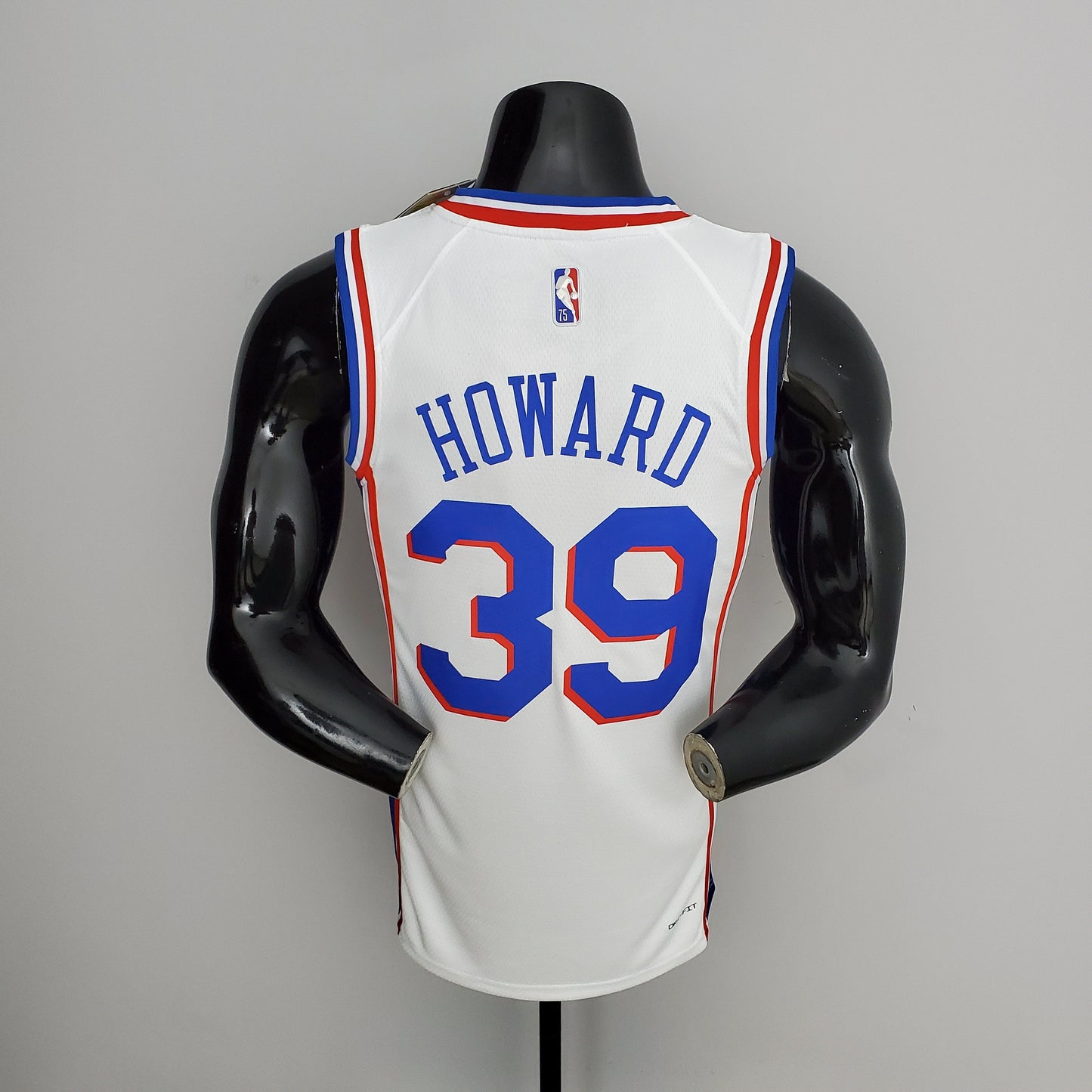 Philadelphia 76ers White Jersey #39 Dwight Howard