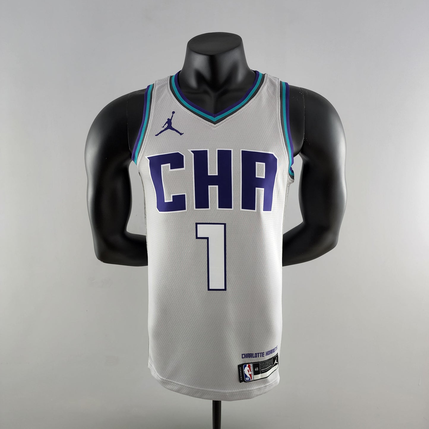 Charlotte Hornets Grey Jersey #1 LaMelo Ball